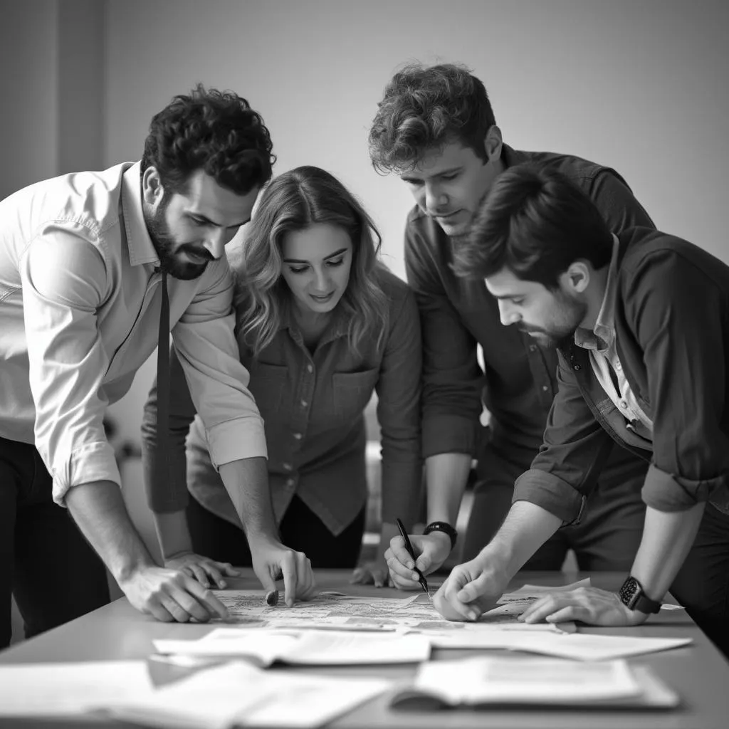 Image illustrant les débuts de l'entreprise de formation